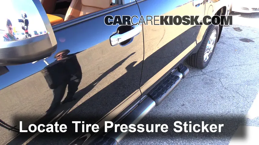 2015 Toyota Tundra Platinum 5.7L V8 Tires & Wheels Check Tire Pressure